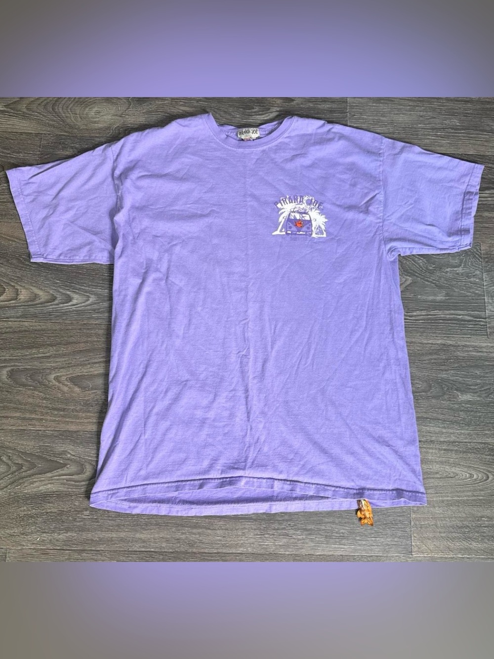 Purple vintage pirana joe tee